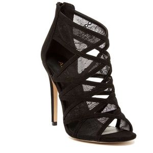 Black Lace Aldo Heels